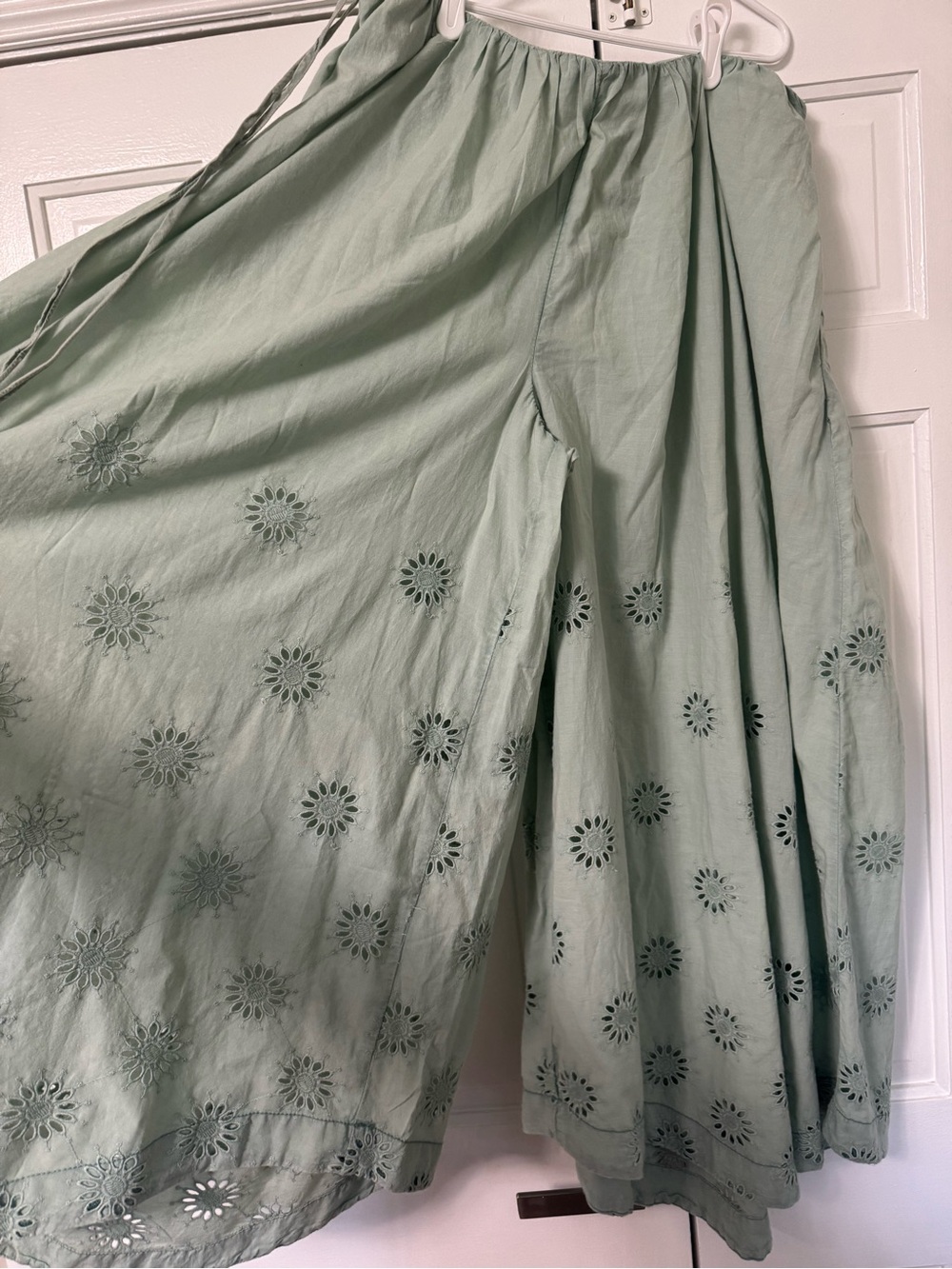 Sweet Serenade Wide Leg Cotton Eyelet Pants
Free People NWT $198 Size 14 - Picture 7 of 11